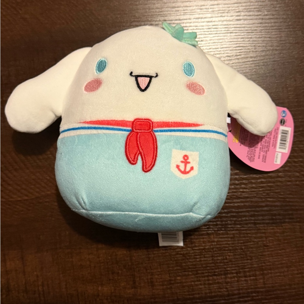 Squishmallows Hello Kitty Cinnamoroll Sailor 8” Plush